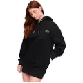Superdry Essential Hooded Sweat Langarmet Kort Kjole