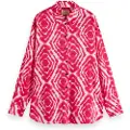 Scotch & Soda Oversized Skjorte Med Lange Ermer