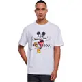 Mister tee Disney 100 Mickey Happiness Oversize Kortarmet T-skjorte