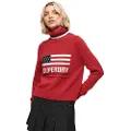 Superdry Americana Knit Genser Med Høy Hals