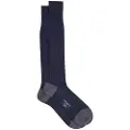 Hackett for man. HMU30046 Long Socks navy (M-L), Homewear, Cotton