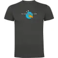 Kruskis No Fishing No Life Kortarmet T-skjorte