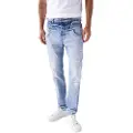 Salsa Jeans 21008113 Tapered Fit Lavmidjede Jeans