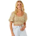 Rip Curl Sea Of Dreams Kort Ermet Bluse