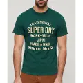 Superdry Workwear Flock Graphic Kortarmet T-skjorte