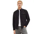 Tom Tailor 1039876 Stretch Corduroy Skjorte Med Lange Ermer