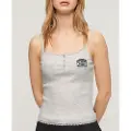 Superdry Essential Button Down Ermeløs T-skjorte