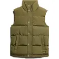 Superdry for man. M5012151A Hoodless waistcoat Everest green (3XL), Casual, Sustainable, Recycled nylon