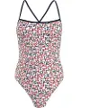 Tommy Hilfiger Straight Neck One Piece Print Badetøy
