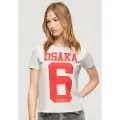Superdry Osaka Graphic Fitted Kortarmet T-skjorte