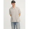 Jack & Jones Noto Stripe Resort Kortarmet Skjorte