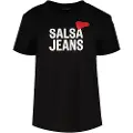Salsa Jeans Heart Branding Kortarmet T-skjorte