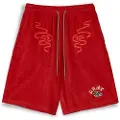 Grimey Lucky Dragon Terry Towelling Baggy Sports Shorts