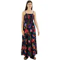 Superdry Smocked Cami Ermeløs Lang Kjole