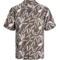 Jack & Jones Summer Leaf Kortarmet Skjorte