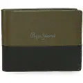 Pepe Jeans unisex. 7837133 Dual leather wallet Khaki green (OSFA), Casual