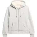 Superdry Essential Borg Lined Genser Med Hel Glidelås