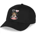 Grimey Voodoo Child Curved Snapback-lue