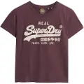 Superdry Embroidered Vl Fitted Kortarmet T-skjorte