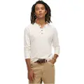 Superdry Slub Grandad Langarmet T-skjorte