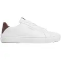 Pepe Jeans for woman. PLS00030 Camden Curve leather shoes white (36), Flat, Laces, Casual