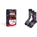 Happy socks Holiday Navy Gift Set Crewsokker 3 Par