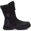 Xti Kids unisex for kids. 15061301-NEGRO Boots 150613 black (36), Flat, 1 to 3 cm, 3 to 5 cm, Laces, Zip, Casual, Imitation leather, childre