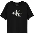 Calvin Klein Monologo Glitter Kortarmet T-skjorte