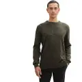 Tom Tailor Multicolor Crewneck Knit Genser