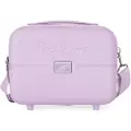 Pepe Jeans for woman. 7693935 ABS toiletry bag adaptable to trolley Accent pink -29x21x15cm (OSFA), Casual, Purple, ABS / Polycarbonate