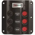 A.a.a. Elektrisk Panel Med Voltmeter