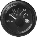 VDO Dobbelskala Turbo-trykkmåler Linje 10-184 Ohm 0-2bar