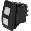 Euromarine Vanntett Vippebryter Med Led-indikator (mom-on-off)
