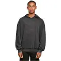 Build Your Brand Acid Washed Oversized Hetteskjorte