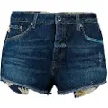 Superdry Vintage High Rise Korte Jeans