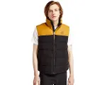 Timberland for man. TB0A22XMP571 Padded, waterproof and durable Welch Mountain padded gilet black, yellow (3XL), Casual, Cotton