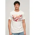Superdry Metallic Workwear Graphic Kortarmet T-skjorte