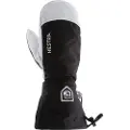 Hestra Army Leather Heli mitten, sort