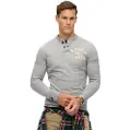 Superdry Vintage Athletic Grandad Langarmet T-skjorte