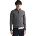 Gant Superfine Lambswool Genser Med Halv Glidelås