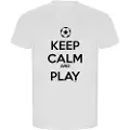 Kruskis Keep Calm And Play Football Eco Kortarmet T-skjorte