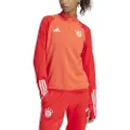 Adidas Fc Bayern Munich 23/24 Trening Damegenser Med Halv Glidelås