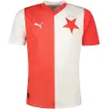 Puma Sks Slavia Praga 23/24 Hjem Kortarmet T-skjorte