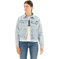 Superdry Embroidered Trucker Denimjakke