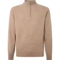 Hackett Lambswool Genser Med Halv Glidelås