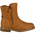 Xti Kids unisex for kids. 15099402-CAMEL Girl's Kid Bootie 150994 brown (33), Flat, Zip, Casual, children's fashion