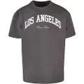Mister tee L.a. College Oversize Kortarmet T-skjorte