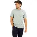 Calvin Klein Raised Concrete Logo Kortarmet T-skjorte