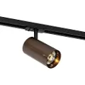 QAZQA Moderne spot mørk bronse for skinnesystem 1-fase 70 mm - Iconic Jeana Luxe
