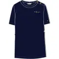 Tommy Hilfiger Reg Gold Button Kortarmet T-skjorte